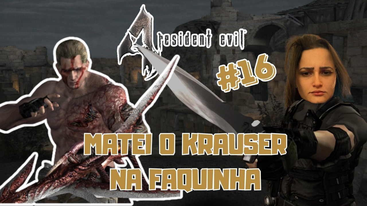 KRAUSER DERROTADO! 🔥 A Ajuda do Mike no Helicóptero e CAOS TOTAL na Ilha | Resident Evil 4 Clássico