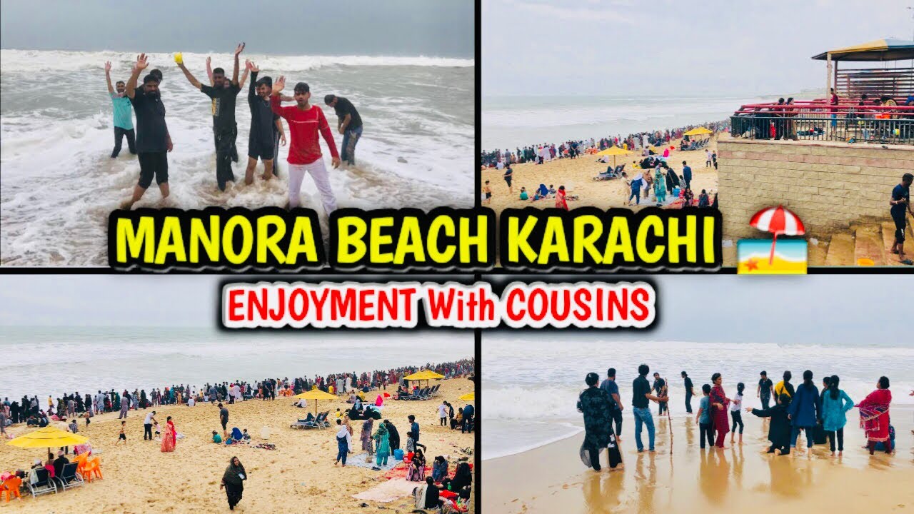 Manora Beach Karachi | full fun 🤩 with Cousins