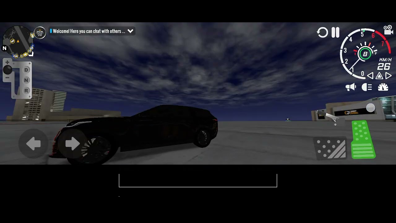 A Car driving game