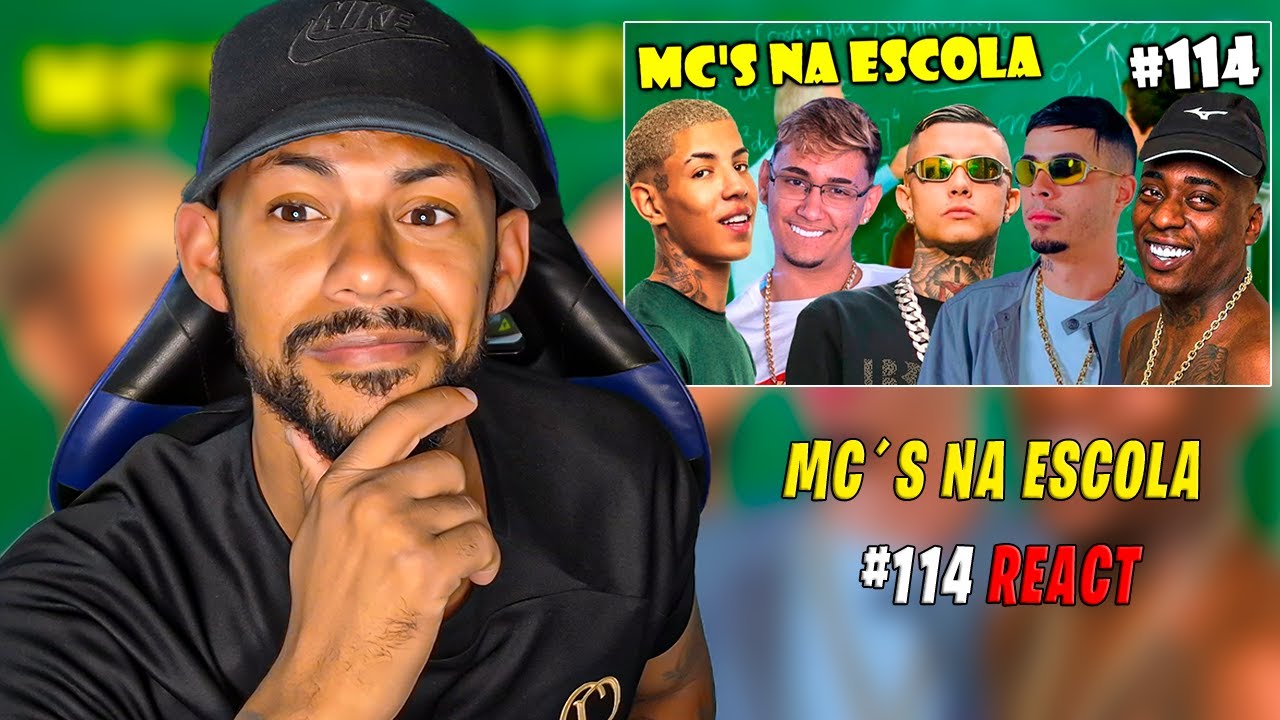 MC'S NA ESCOLA #114 (Mc Negão Original, Mc Jacaré, Mc Tuto, Mc Paiva, Mc Don Juan) | REACT