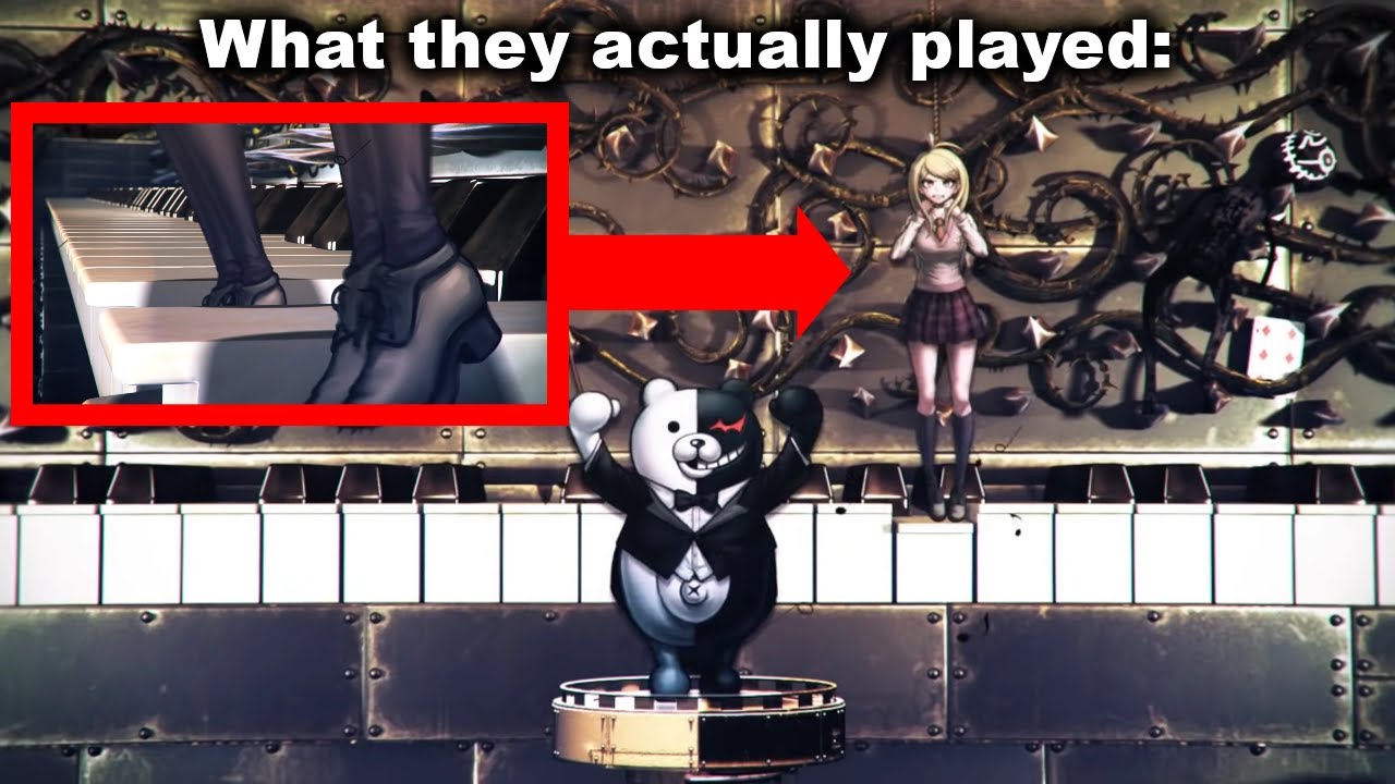 Pianos are Never Animated Correctly... (Danganronpa)