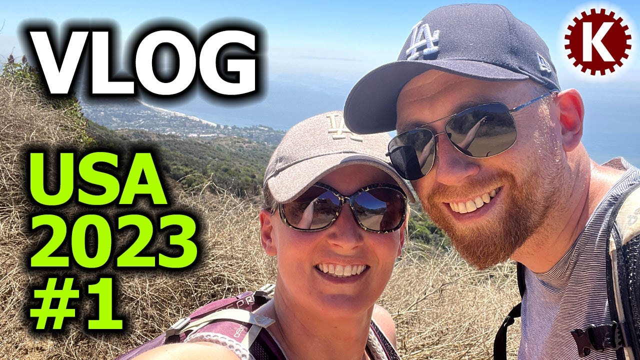 VLOG - USA 2023 - 1.díl - let, Los Angeles, Santa Monica, Los Leones Canyon