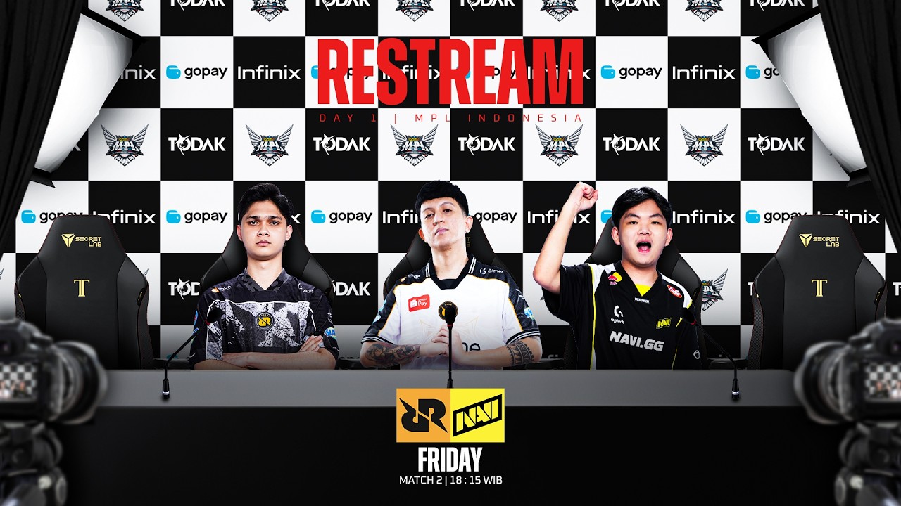 RESTREAM RRQ HOSHI VS NAVI W LEMON