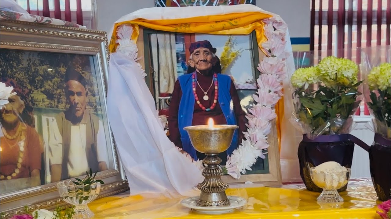 Bajai Ama late Kumari Gurung 49th Day Puja at BCC Gumba Aldershot Uk🙏💐🙏