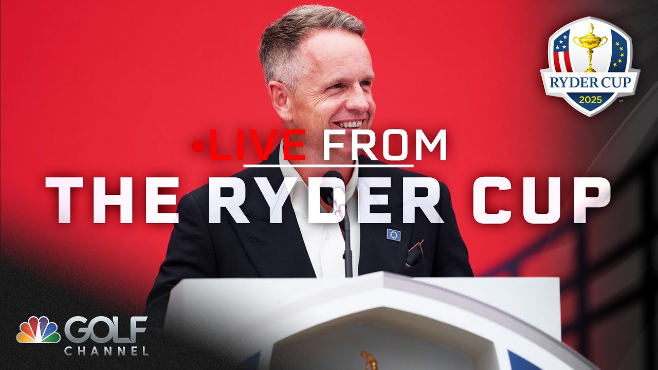 U.S. Team 'galvanized' after Luke Donald's money comments | Live From the Ryder Cup | Golf Channel