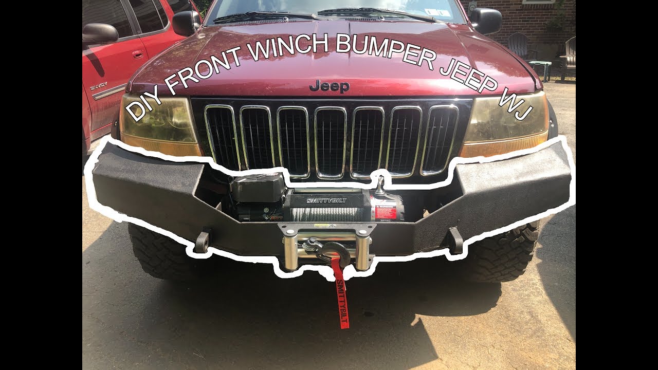 CHEAP DIY FRONT WINCH BUMPER (JEEP WJ)