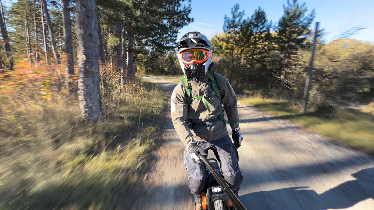 A little fall EUC adventure ( National Park )