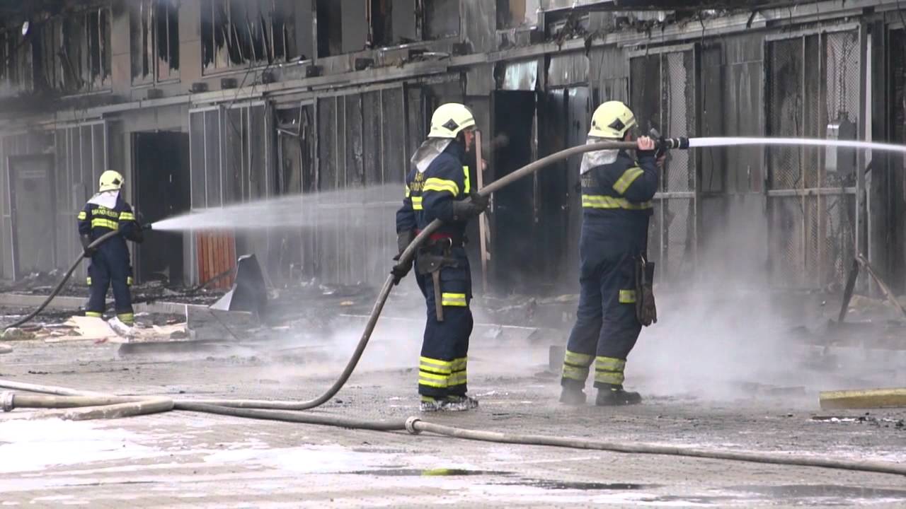 Brand i Bazar Vest har kostet et menneskeliv