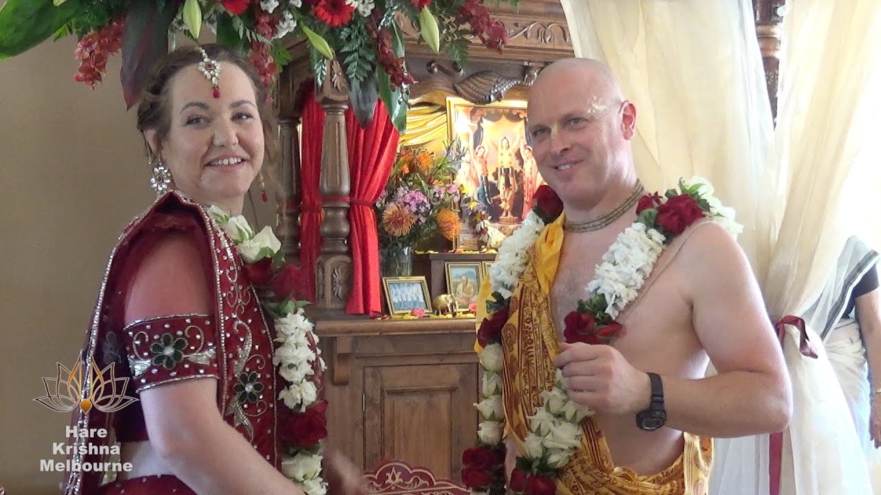 Wedding Ceremony, Kesava Dasa & Atulya Devi Dasi