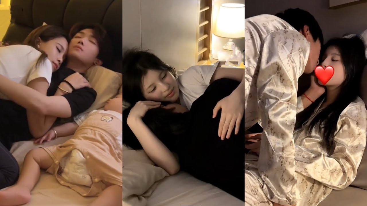 Kawaii Couple At Night Sleeping Routine |17
