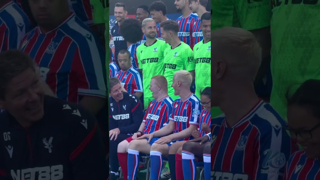 Uniting as one club ❤️💙 #cpfc #footballclub #crystalpalace