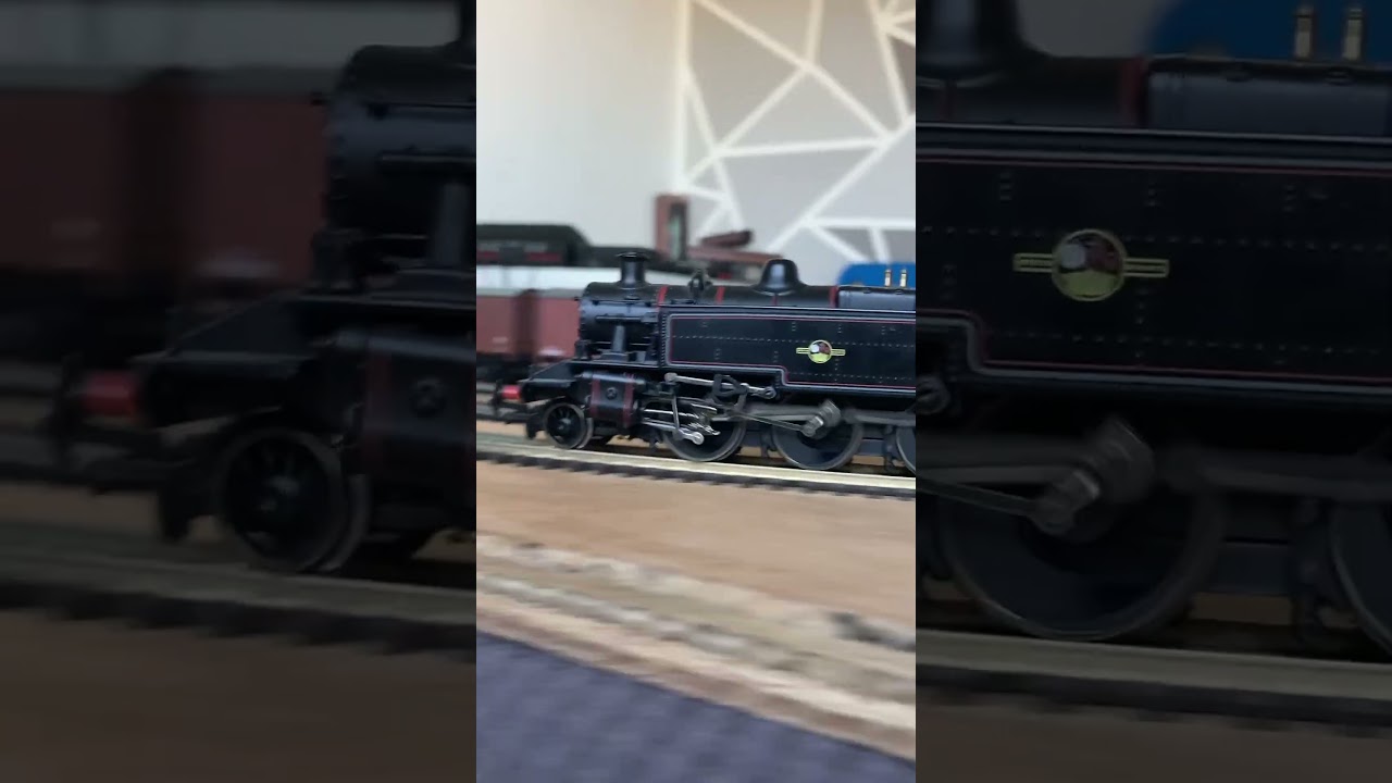 Ivatt class 2 41202 passes by with a milk train