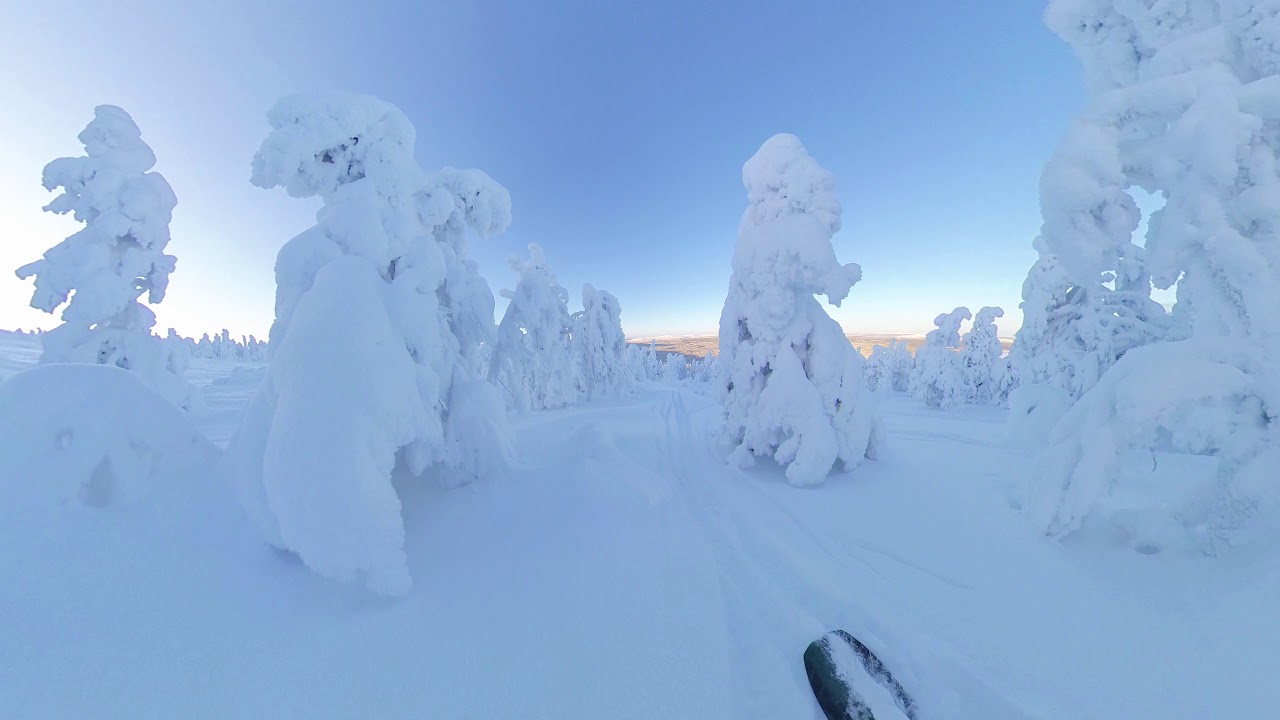 Pyhä Ukonhattu guided backcountry tour 8.2.2021 (1/3)