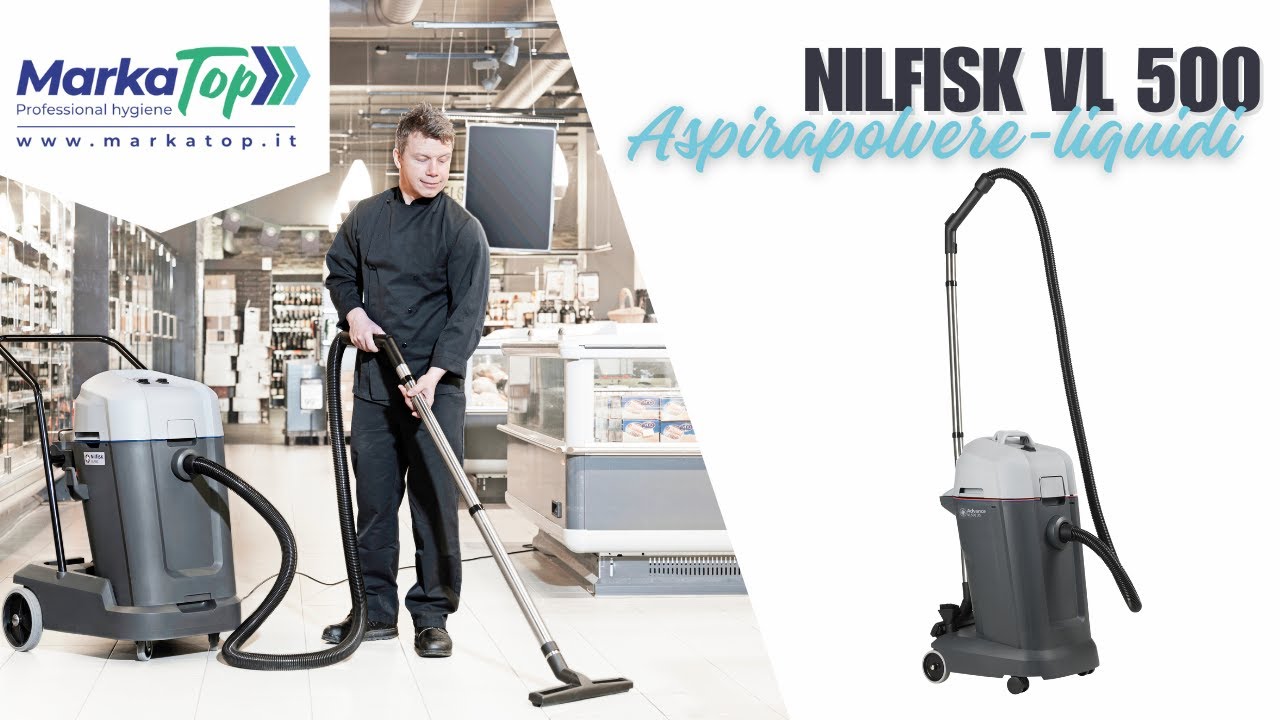 MARKA TOP - Aspirapolvere liquidi Nilfisk VL 500