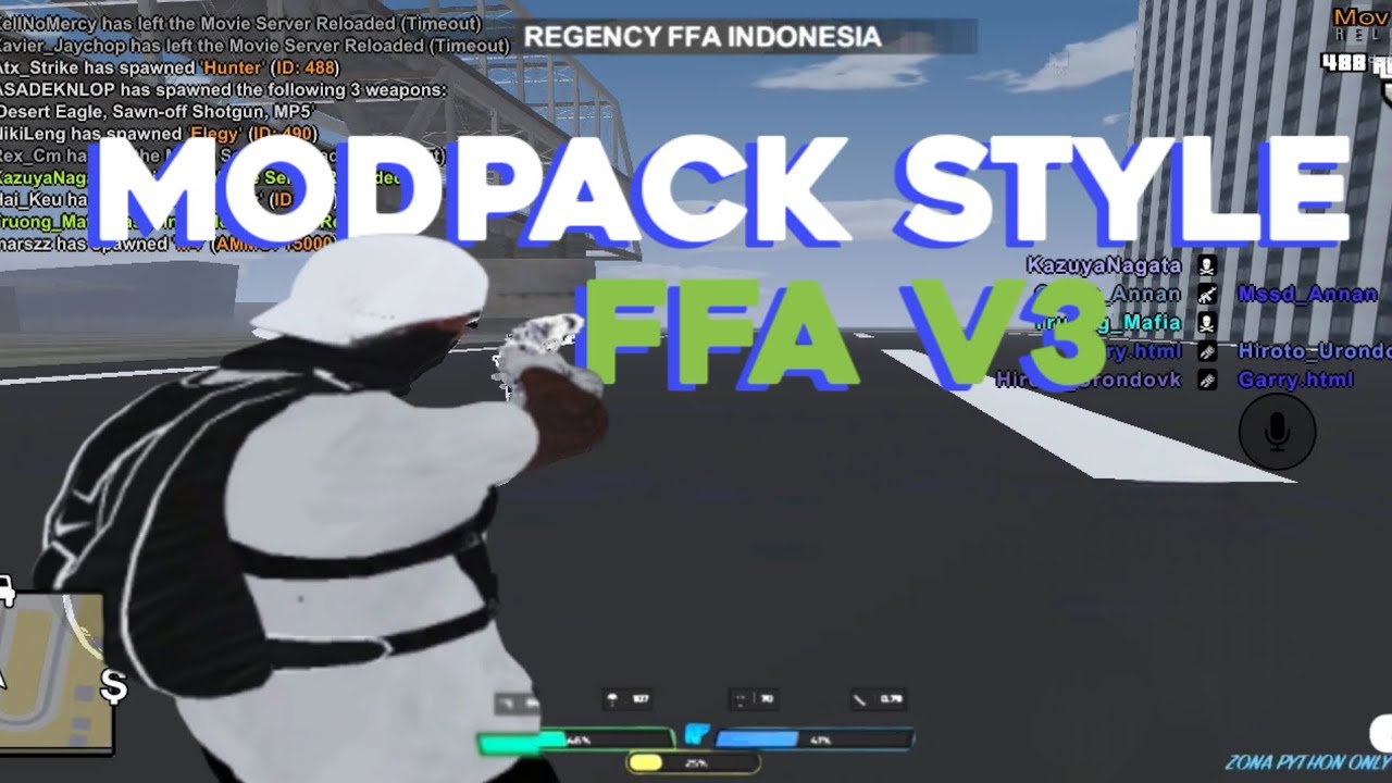 MODPACK STYLE FFA FIVEM V3 ASLY MIRIP PARAH KEBELET INIMAH🤤