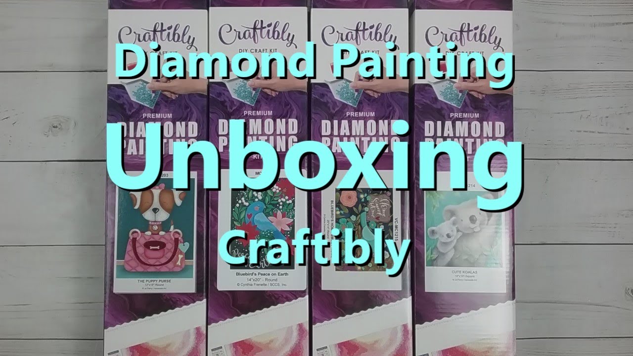 Diamond Painting Unboxing - Craftibly