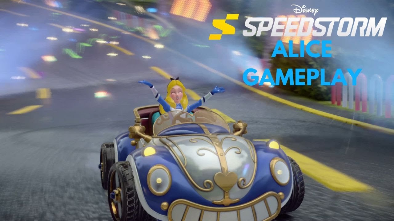 Disney Speedstorm - Alice Gameplay (PC)