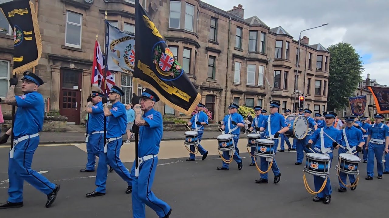 Gourock Boyne Celebrations main Parade  29thJune 2024 ( FULL VIDEO)