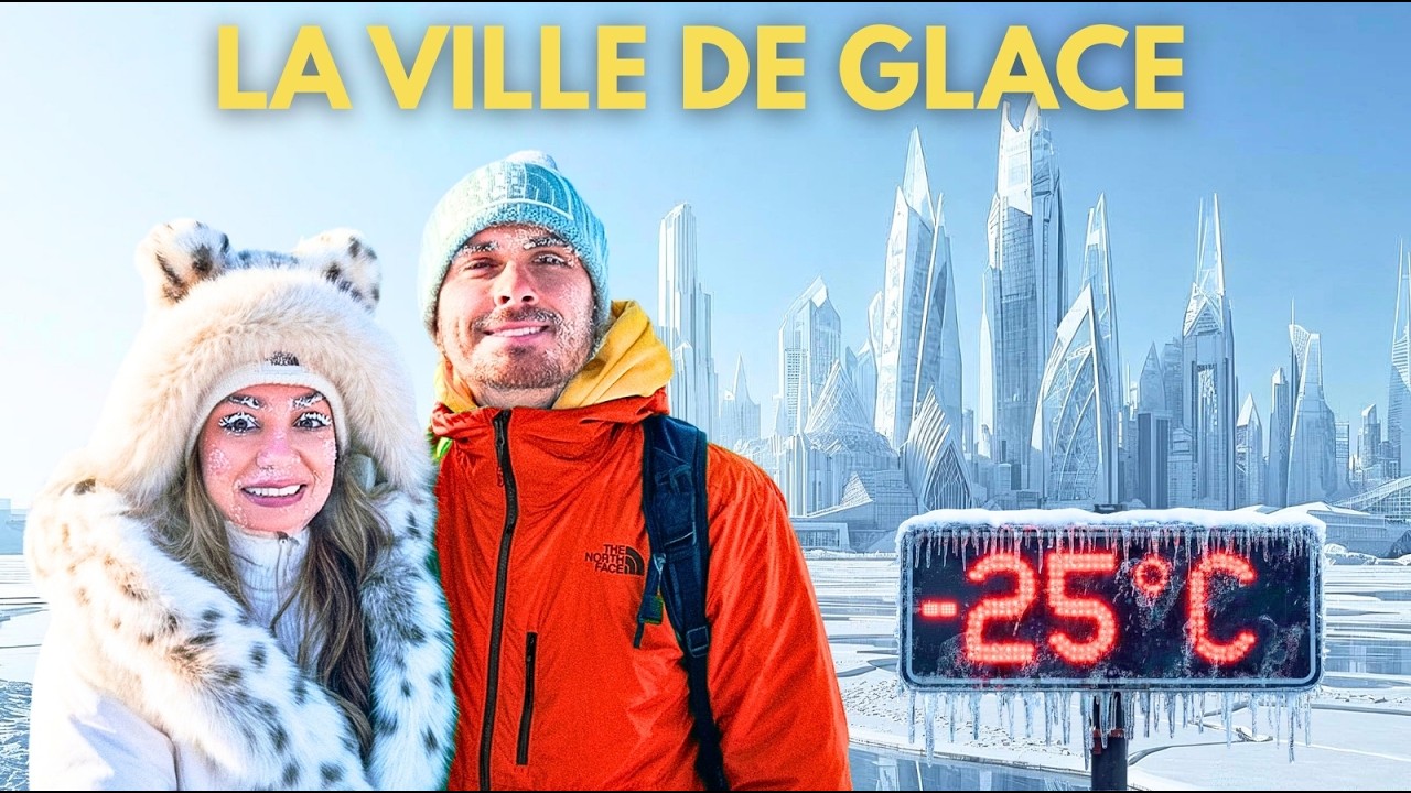 -25°C EN CHINE : on a survécu à la plus grande ville de glace du monde ❄️🥶