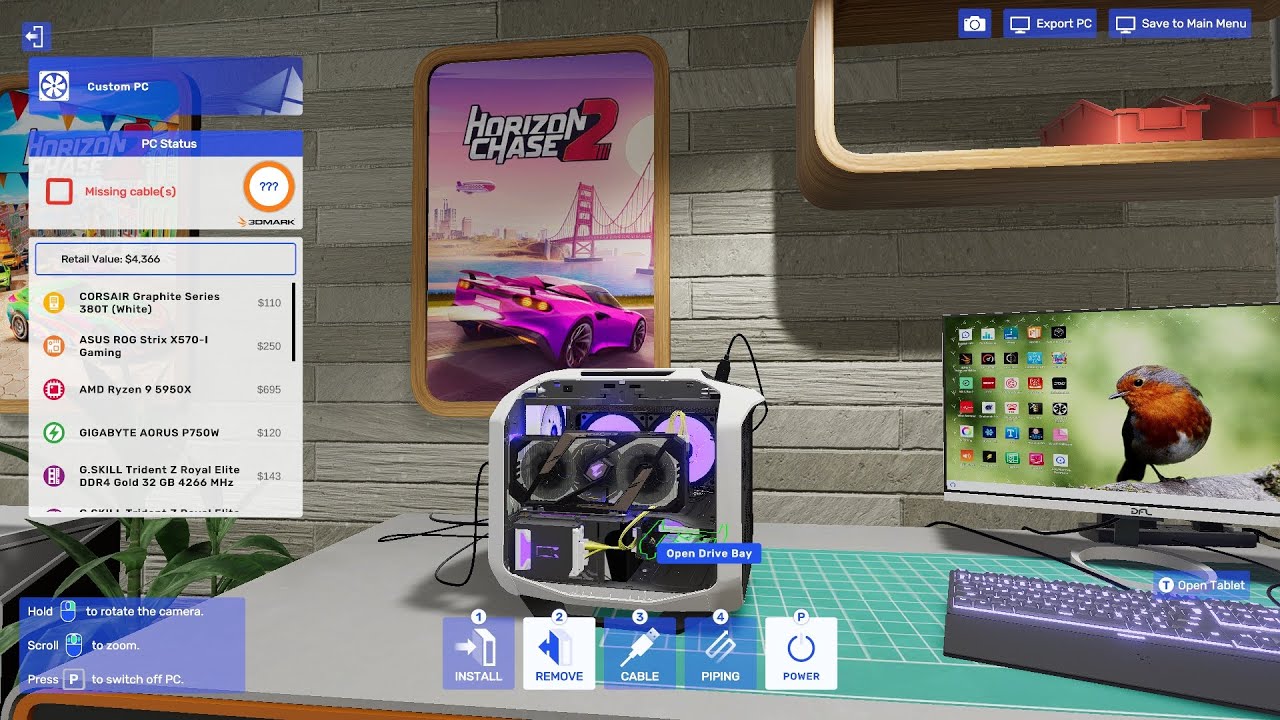 PC BUILDING SIMULATOR 2 PS5 GAMEPLAY - No Commentary Full Gameplay 4K 60 FPS| Walktrough X