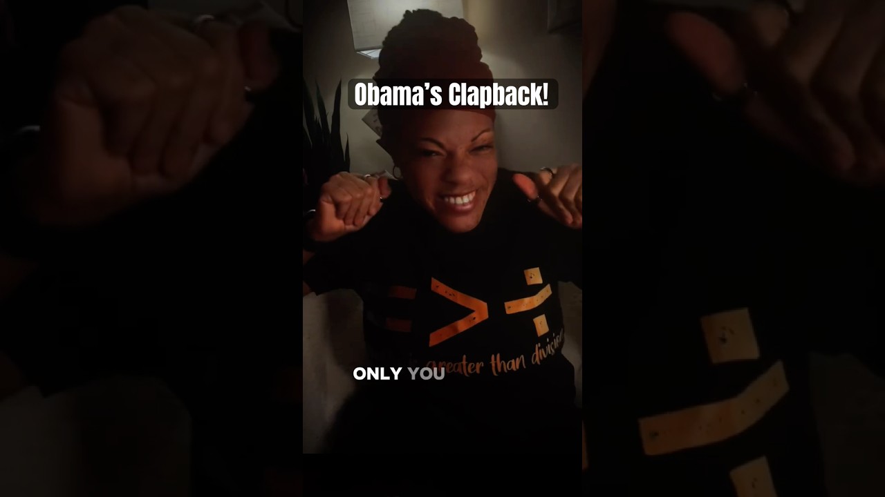 Obama responds to Trump&rsquo;s racist video.