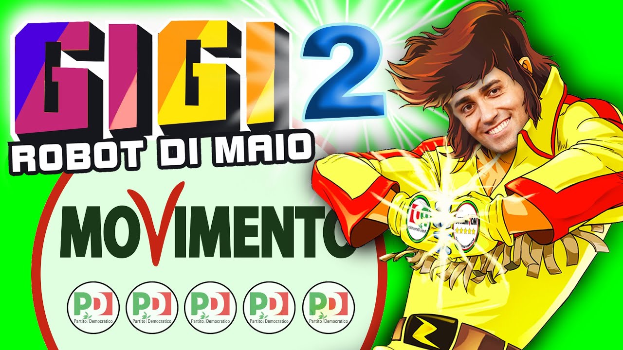 GIGI ROBOT DI MAIO 2 di Fabio Lucentini parodia JEEG ROBOT D'ACCIAIO (Luigi Di Maio)