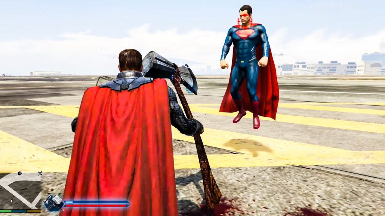 Thor vs Superman PART 2💥– This Fight Got EVEN CRAZIER⚡