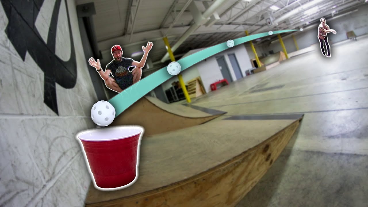 INSANE GIANT PING PONG TRICKSHOTS!