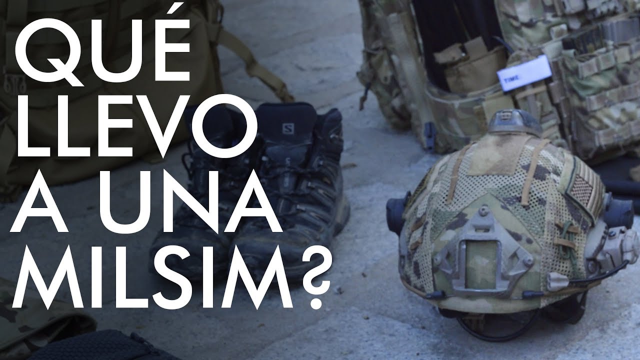 QUÉ ME LLEVO A UNA MILSIM? | AIRSOFT PARA NOOBS 23