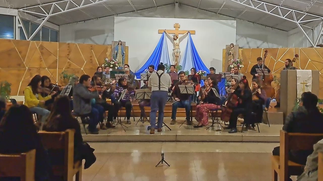 L. van Beethoven: II. Allegretto - Sinfonía No. 7 (Orquesta Tamen, Parroquia Santa Clara)