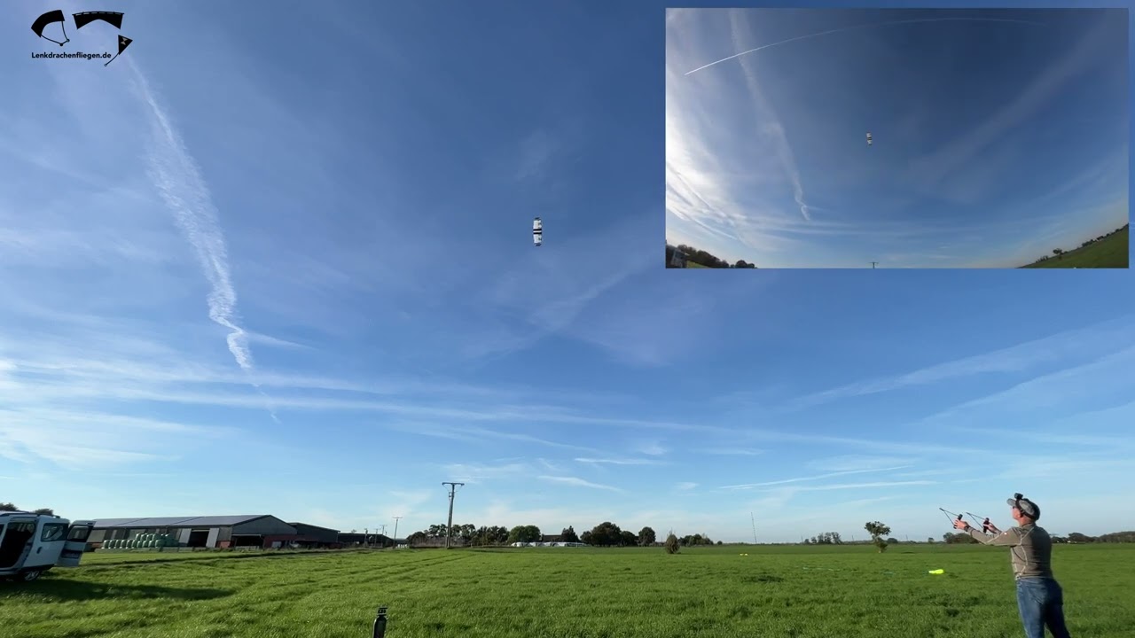 Entspanntes Drachenfliegen mit der Competition 2.2 (Test mit 2 Kameras)