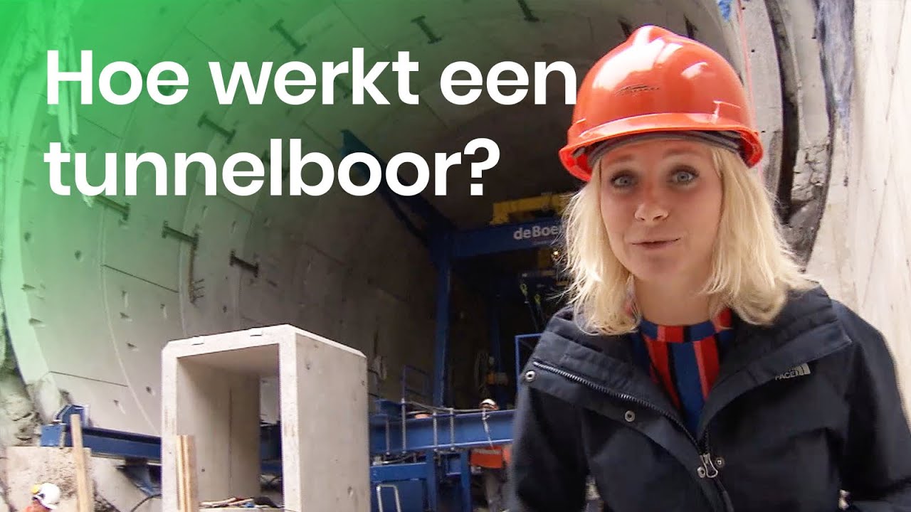 Hoe werkt een tunnelboor? | Het Klokhuis