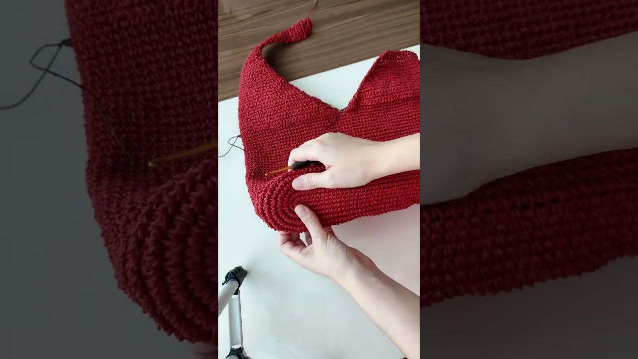 KAĞIT İP ÇANTA V YAKA KESİMİ