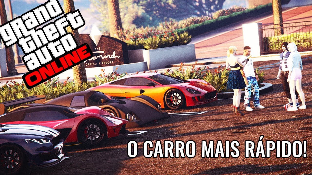 QUAL O CARRO MAIS RÁPIDO DO GTA V ONLINE