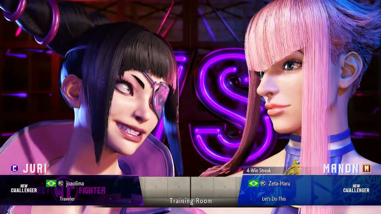 Street Fighter 6 - Manon VS Juri