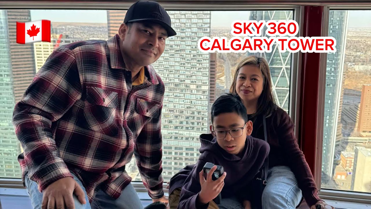First live stream @Calgary tower!