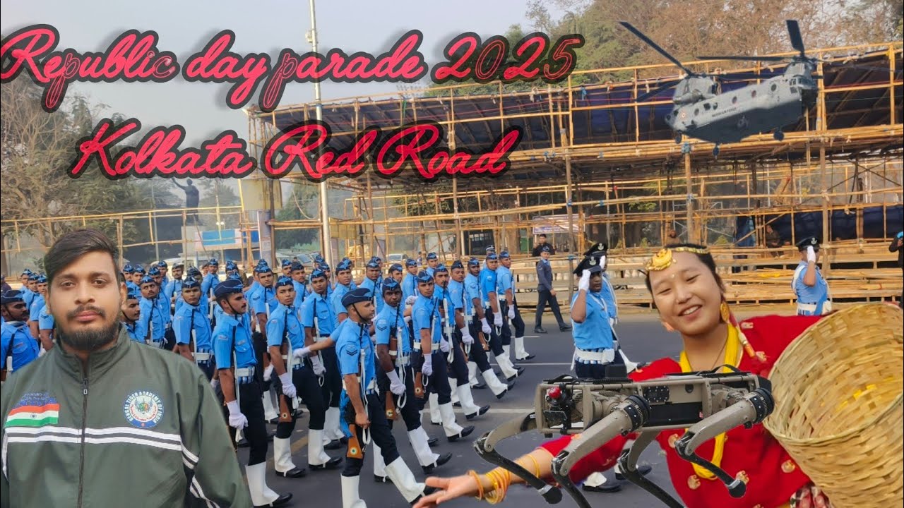 republic day parade 2025 kolkata rehersal west bengal Manish Kumar jha