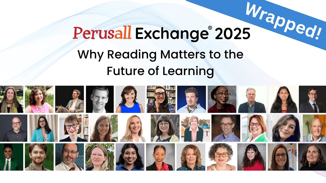 Perusall Exchange 2025: Why Reading Matters to the Future of Learning - Wrapped!
