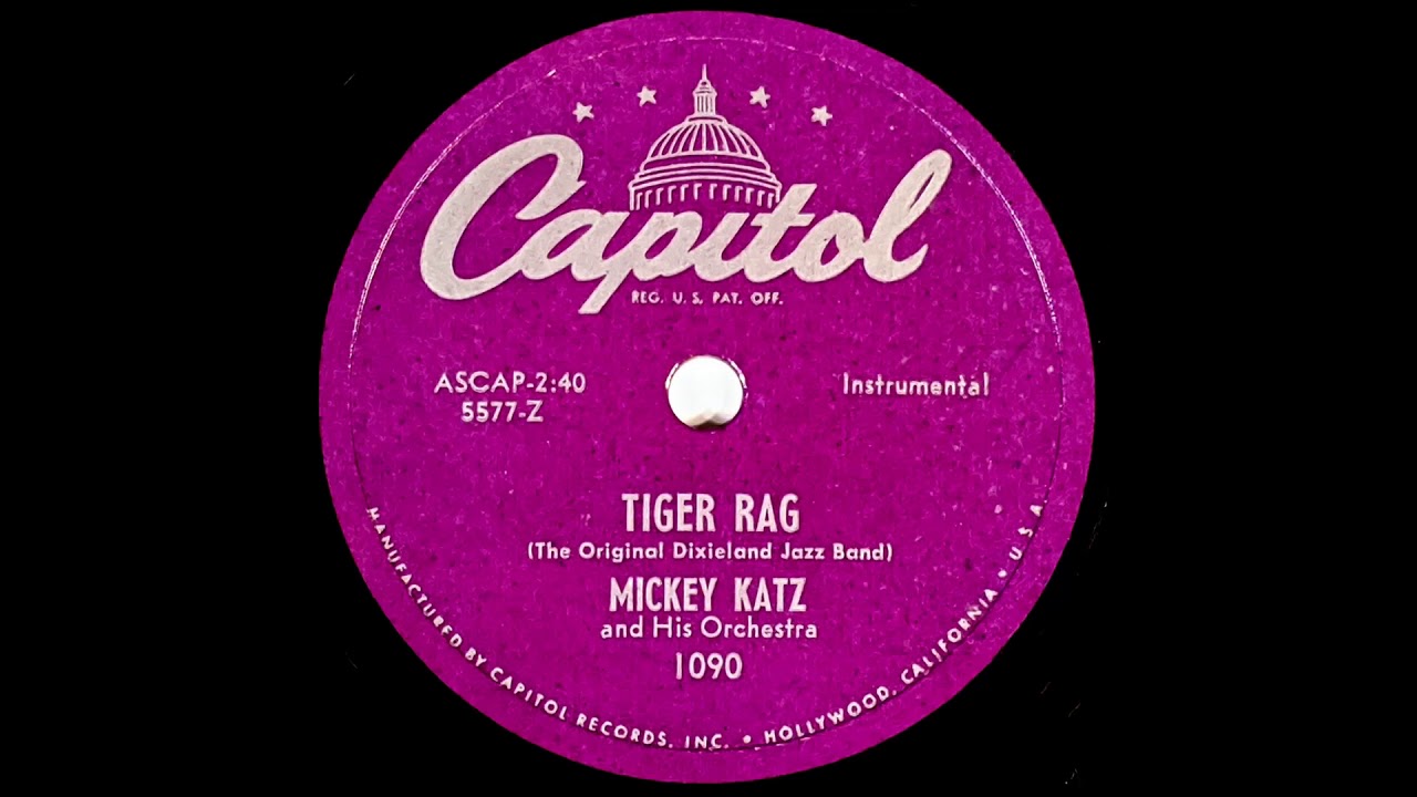 Mickey Katz - Tiger Rag / Doodle Doo Doo