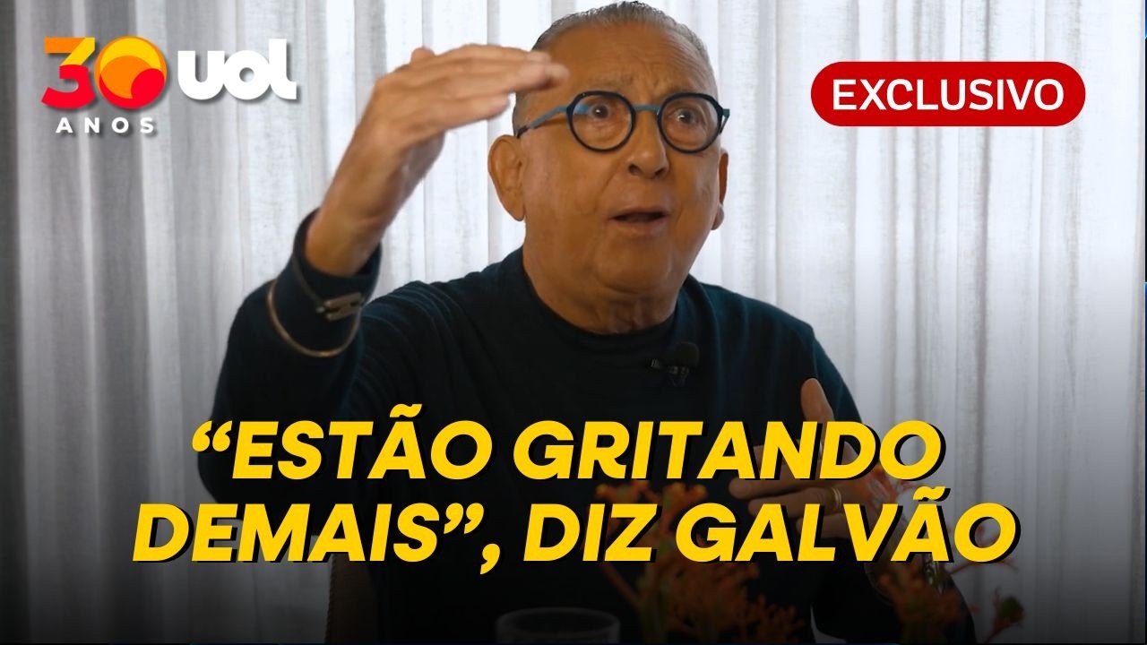 GALVÃO BUENO PARA NOVOS NARRADORES: 'ESTÃO GRITANDO DEMAIS, NÃO PRECISA BERRAR TANTO'