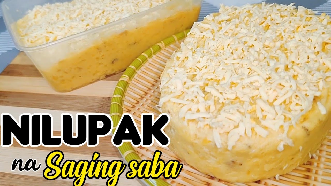 NILUPAK NA SAGING | How to cook nilupak na saging saba | ReickaOfficial