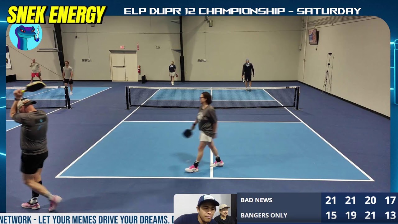 EPOCH LEAGUE PICKLEBALL -- DUPR 12 ELP CHAMPIONSHIP - SATURDAY SHOWDOWN