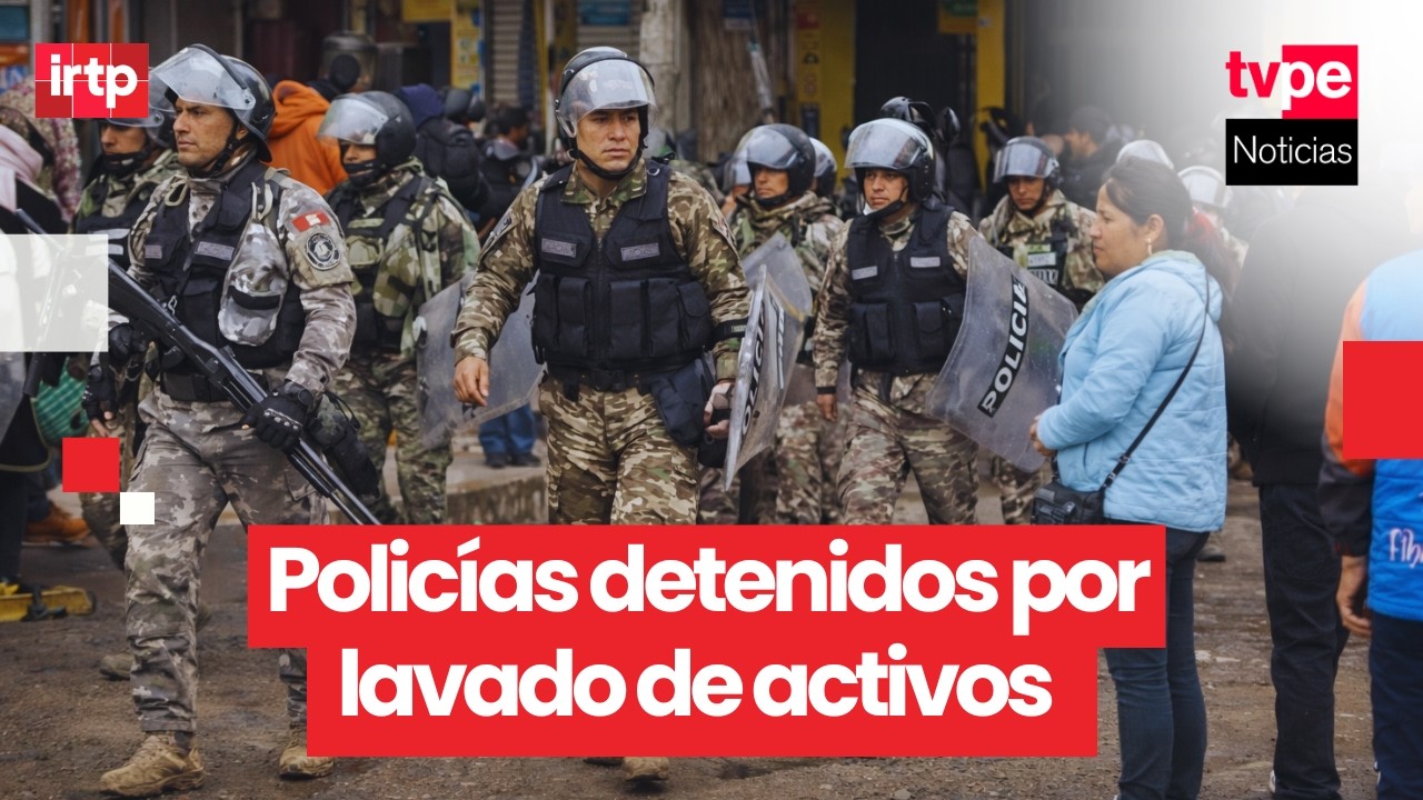 Junín: megaoperativo detiene a 3 policías y 13 personas