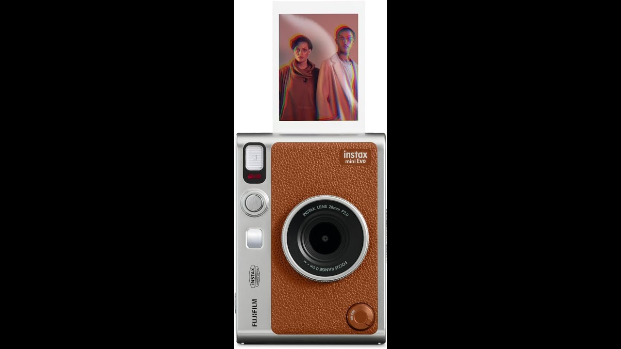 Review: Fujifilm Instax Mini EVO Instant Camera - Brown