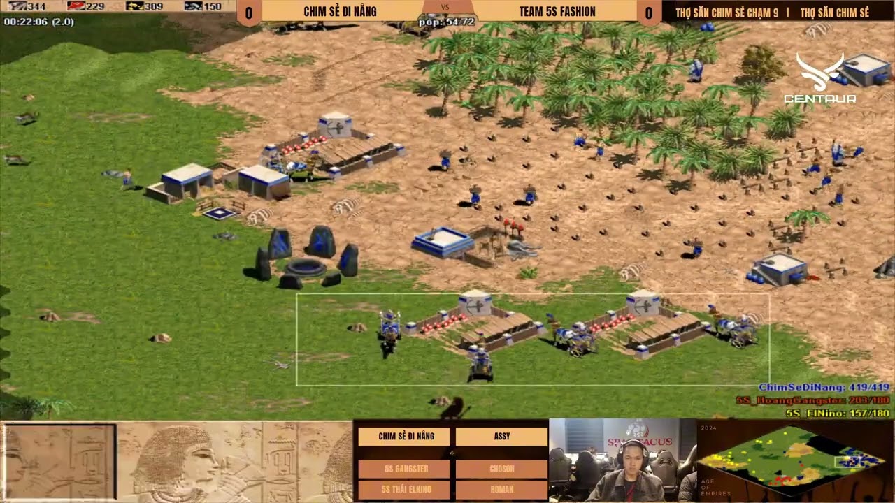 Thợ săn Chim Sẻ Đi Nắng vs 5s Fashion [AOE 1vs2 Random] 09/01/2025