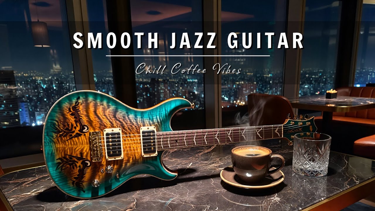 Smooth Jazz Guitar Music - Cool Cafe Vibes &bull; Relaxing Guitar Music for Cafe, Study & Work