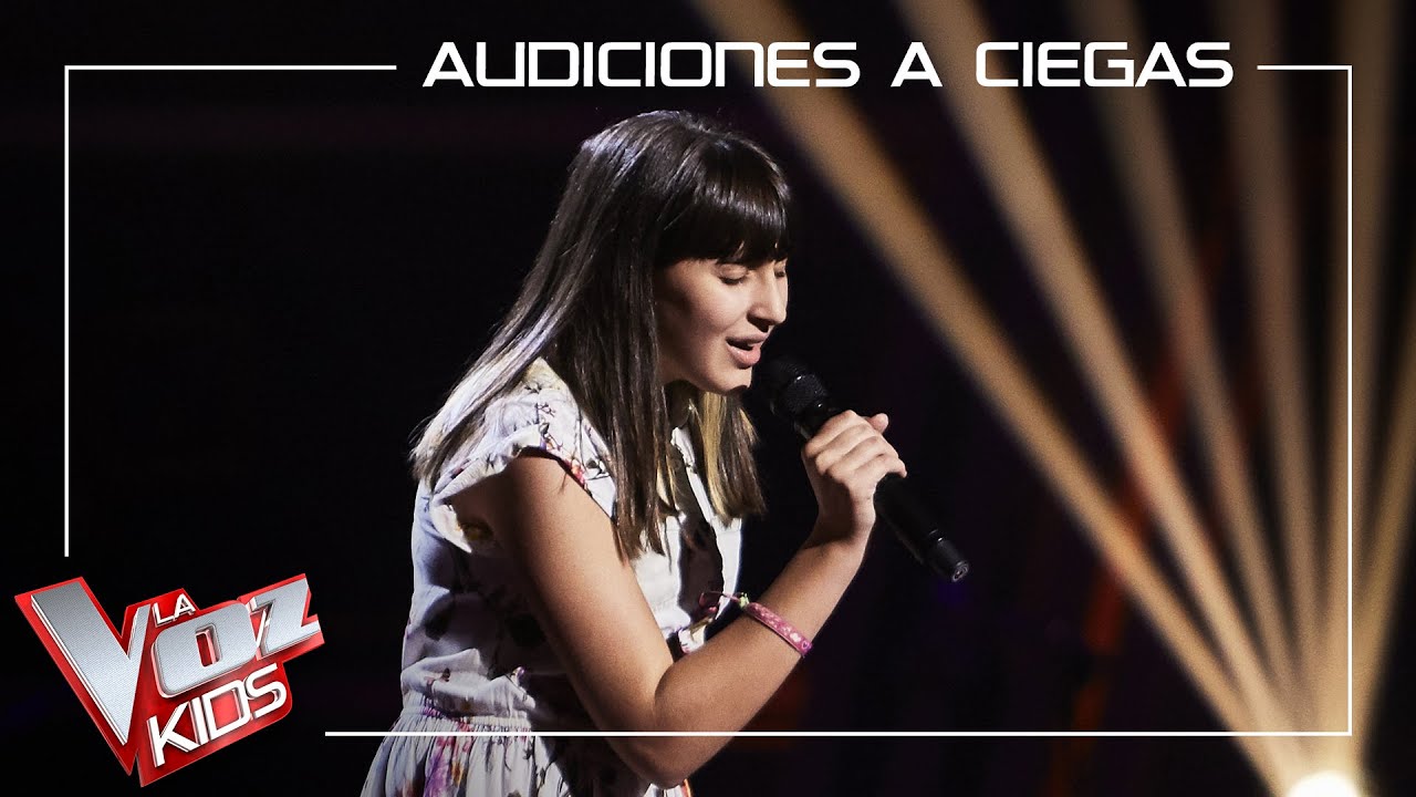 Lucía Sánchez canta 'Mujer contra mujer' | Audiciones a ciegas | La Voz Kids Antena 3 2022