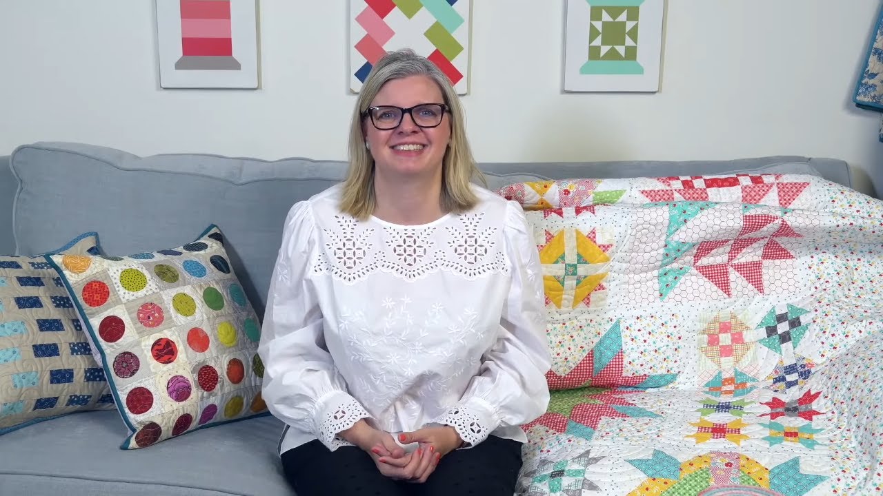 Behind the Seams: Bloom-Topia, Sew Colorful Stars and more!