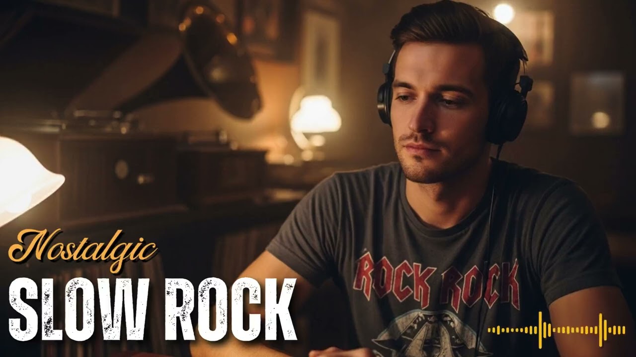 Slow Rock Midnight Vibes 🌌 Nostalgic Rock Songs for Late Night Mood