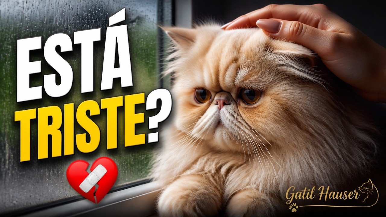 GATO deprimido - depress&atilde;o em gatos (causas e sintomas) - Gatil Hauser